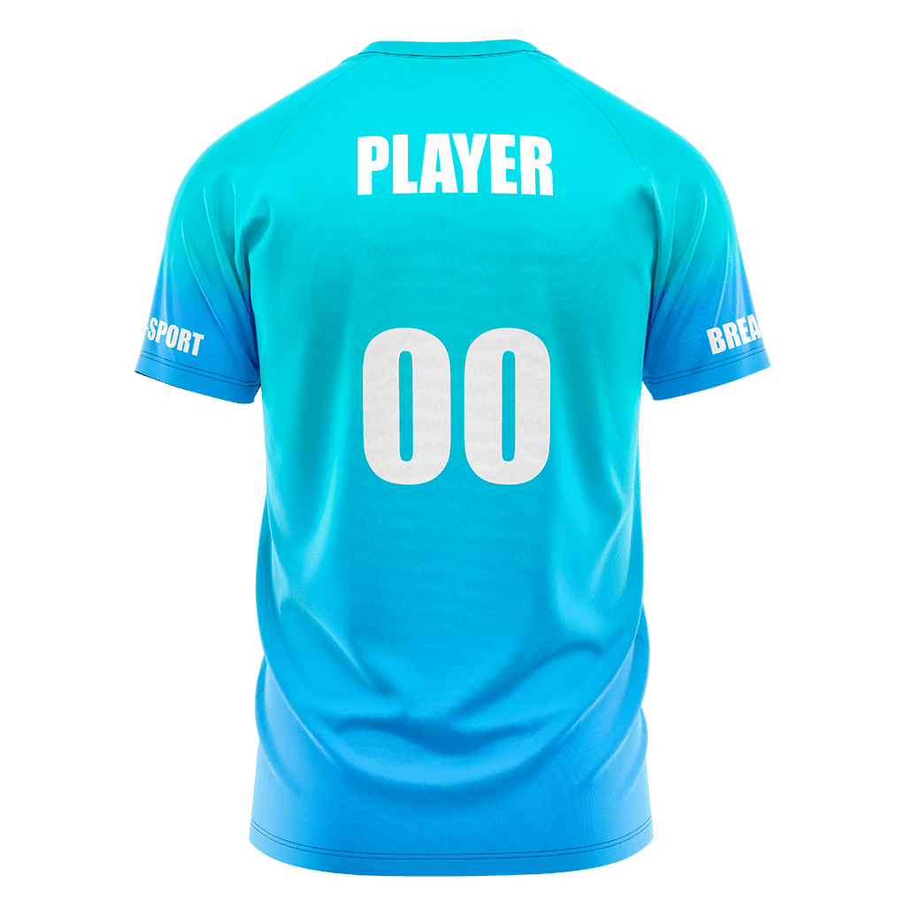 Maillot TXO Bleu Ciel - Arrière